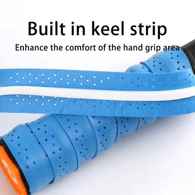 3/6/12pcs badminton/tennis/fishing rod/fencing grip tape anti slip and sweat absorbing racket grip tape 3