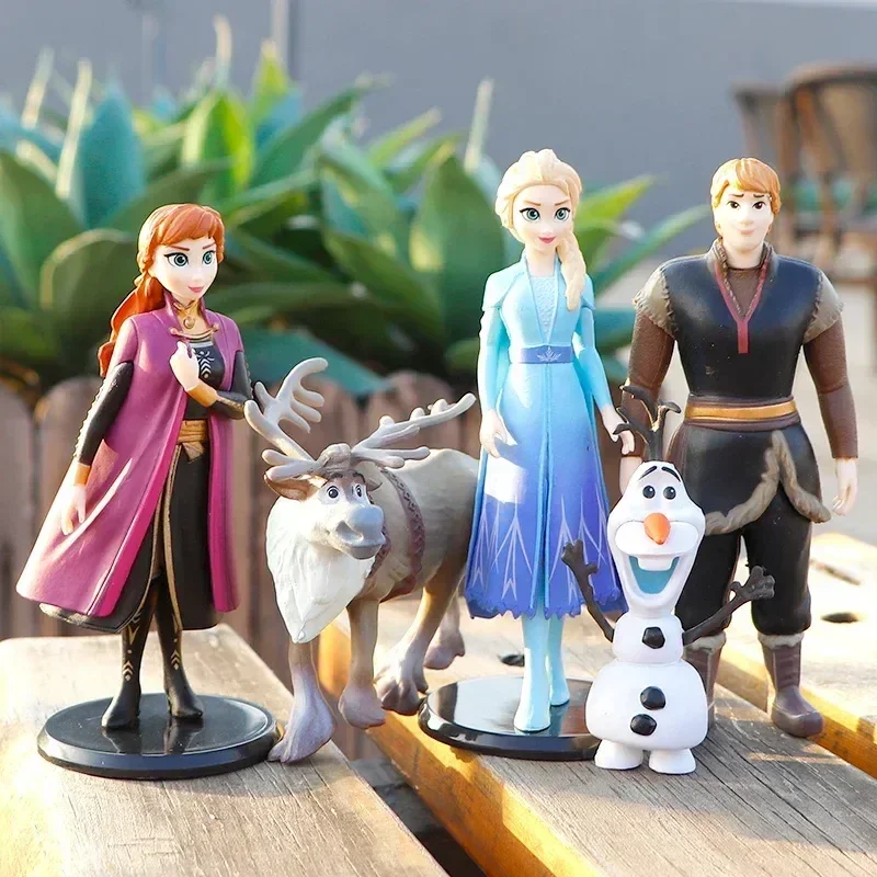 

Disney 2023 New Herocross Frozen 2 Elsa Anna Olaf Figures Model Princess Elza Girls Doll Toy Set Preferred Gift For Children Toy