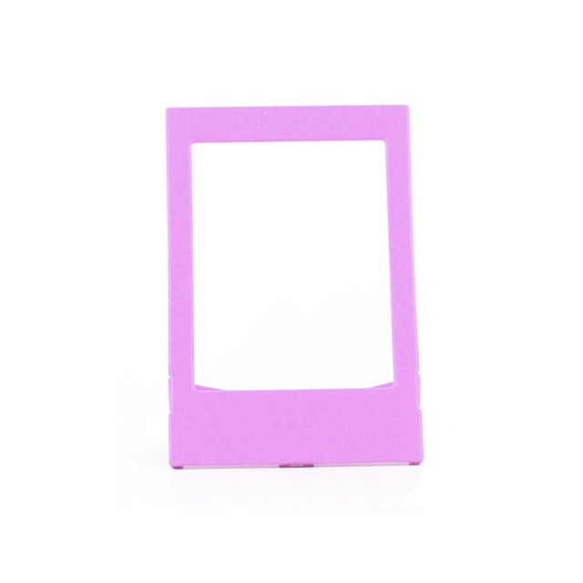 Plastic Photo Frame Colorful Picture Frame Instax Album for Mini Instax Card Name Picture Holder Desktop Decoration