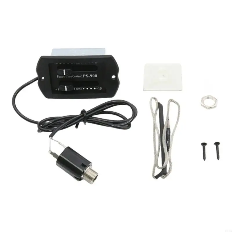 Acoustic Gitarre Preamp Band Vorverstärker EQ Piezo Pickups Akustische Gitarren -Pickup 2 Band EQ Acoustic Gitarre – Detail 4