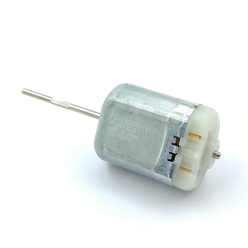 Mabuchi FC-280SC-16220 자동차 도어록 창문 백미러 수리용 미니 280 전기 모터 롱 샤프트 DC 12V 7800RPM