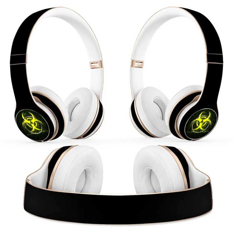 Marvel Iron man Spiderman Headphone Sticker skin for Beats Solo 2 Wireless Headphone skin sticker For solo2 solo3 vinyl sticker 