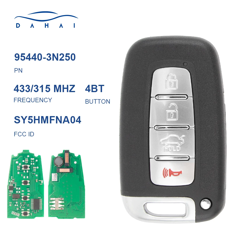 315/433MHz Car Remote Smart Key Fit for KIA Soul Sportage Sorento Mohave K2 K5 Rio Optima Forte Cerato SY5HMFNA04 ID46