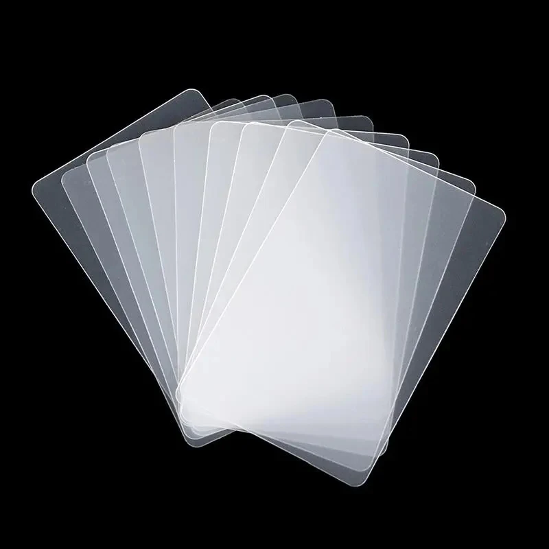 Matte Pvc Blank Business Card Waterproof For Handwriting