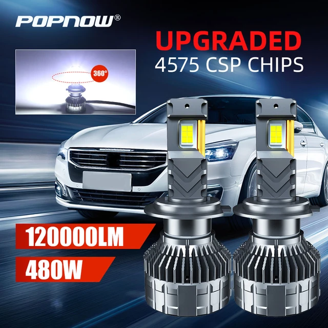 420w 120000lm H7 H4 H11 Led Headlight High Power Canbus H1 H8 H9 9005 Hb3  9006 Hb4 9012 Hir2 Turbo Lamp 6000k Car Light