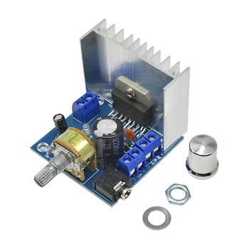 Modulo Amplificatore Audio TDA7297, Kit DIY Stereo a 2 Canali, Scheda Amplificatore Digitale 15W+15W, Mini Amplificatore DJ DC 12V