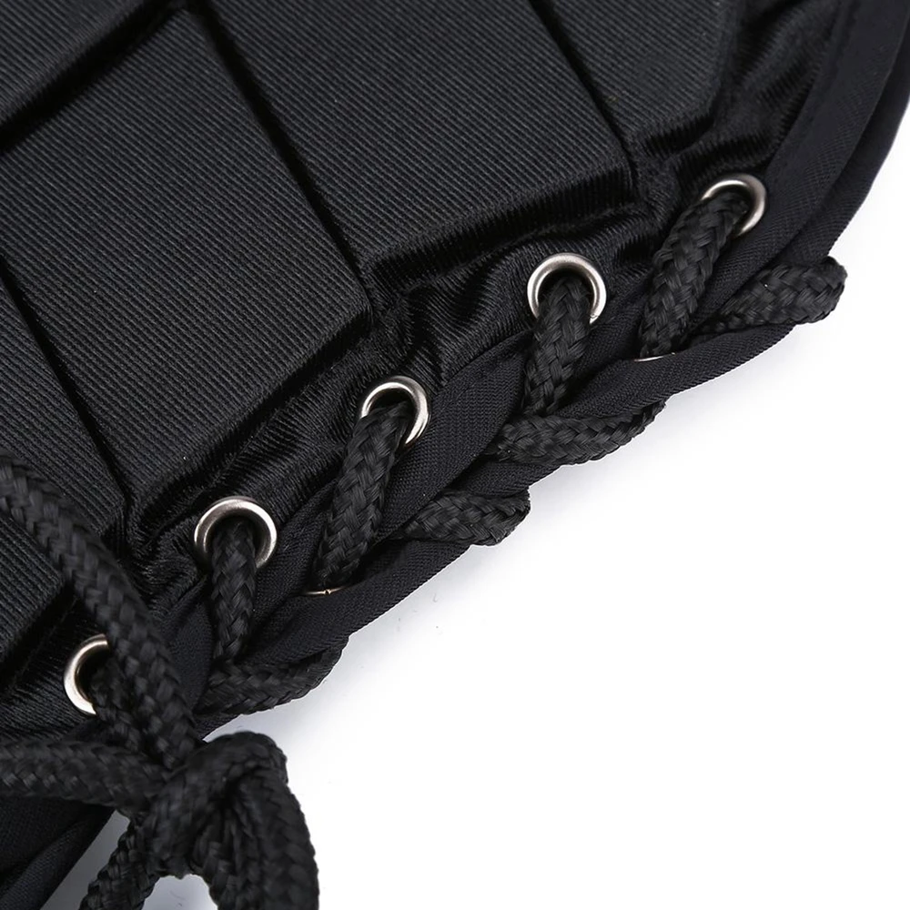 Horse Riding Vest Black Zipper Equestrian Vest for Adult Children Horse Riding Training Waistcoat EVA Equestrian Protective Pad 5