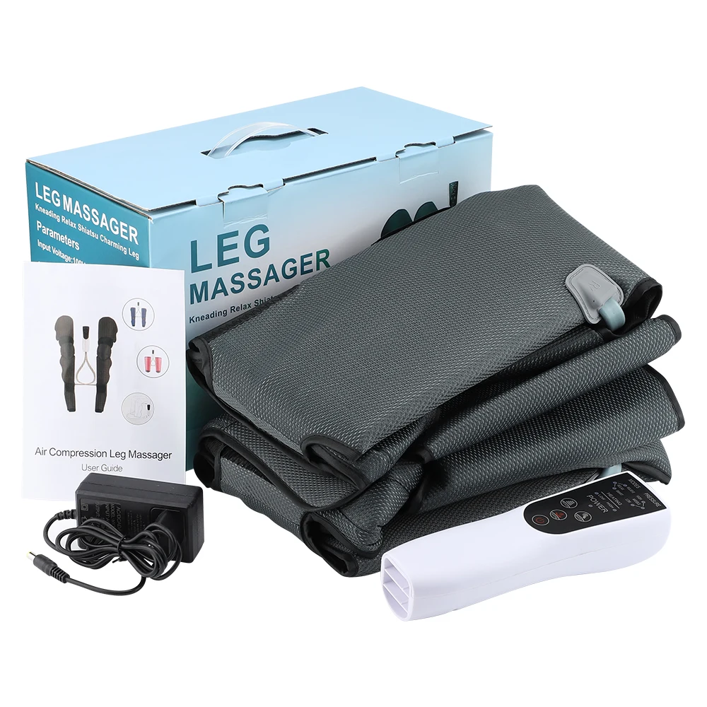 Loftdrock Oberschenkel Wade Massager 3 Niveauen 360° Volldeckung Waarm Kompress Verbesserung vun alen kale Been Fouss Middegkeet Linderung Massage_voghion.com