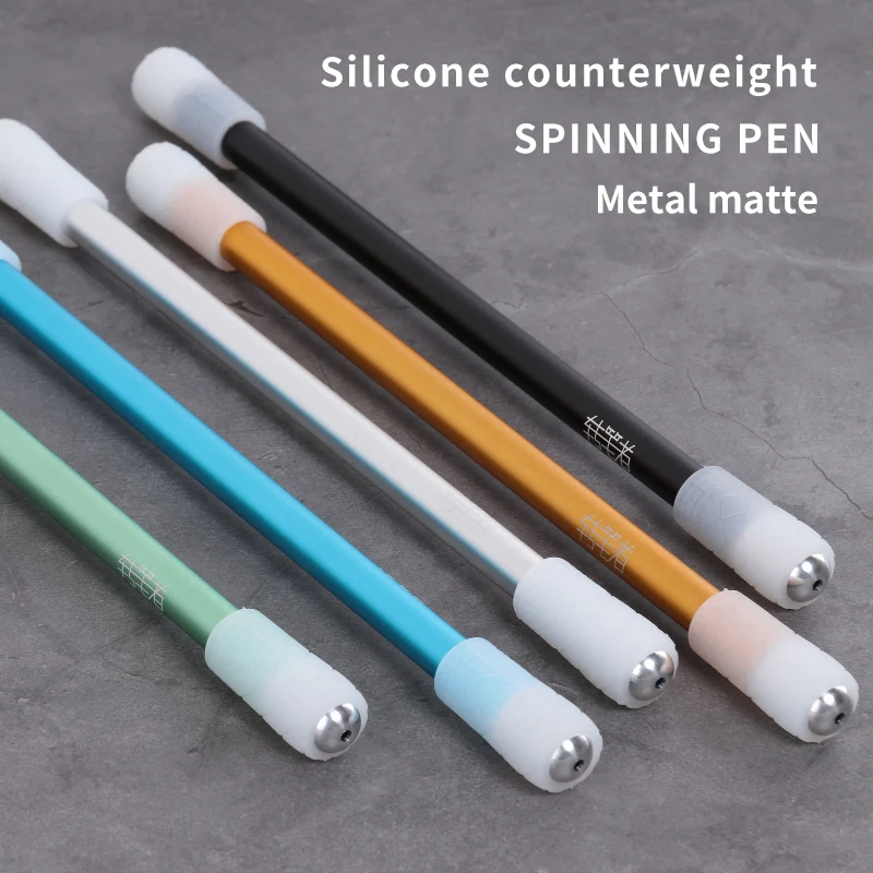 Non-writable Alloy Pen Spinning Contest without pen cartridge thumb spinning pen