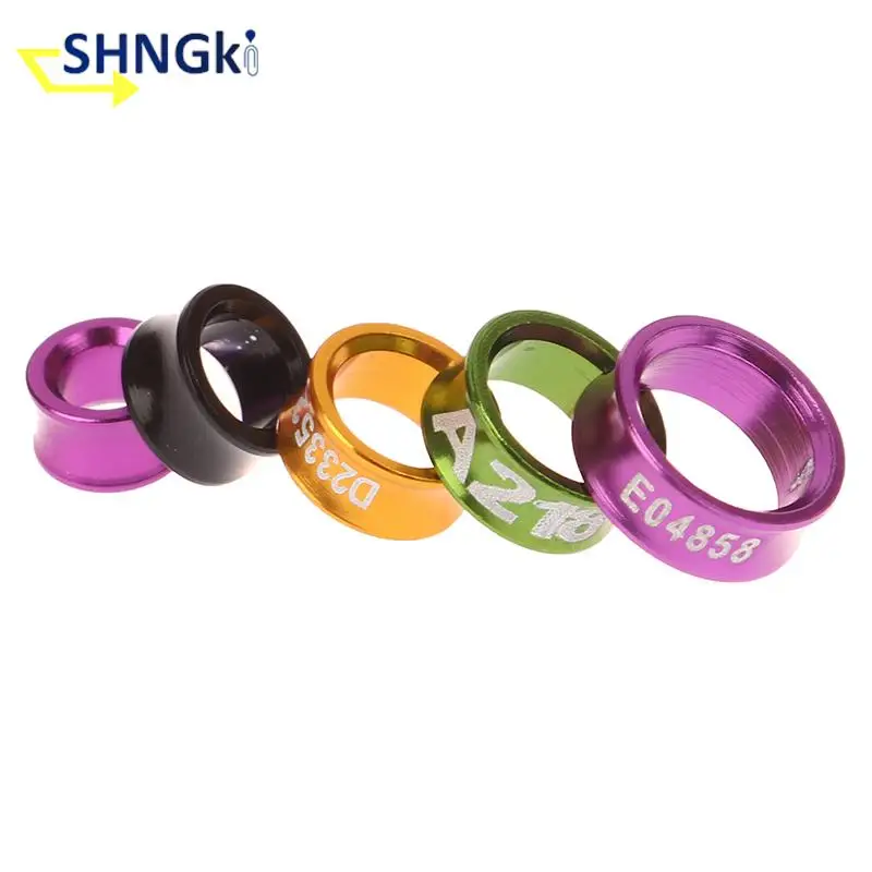 Bird Foot Rings Bird Leg Rings Bird Rings 10Pcs Outdoor Bird Flying Training Ring 4/5/6/7/8mm