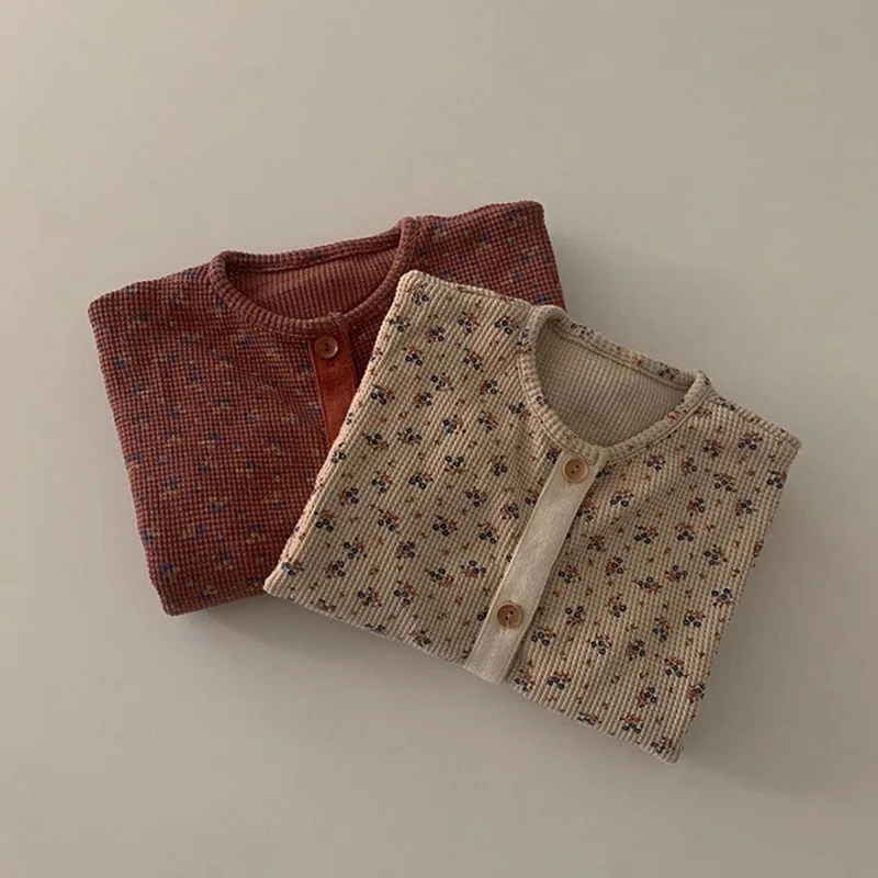 Autumn Baby Girls Floral Romper