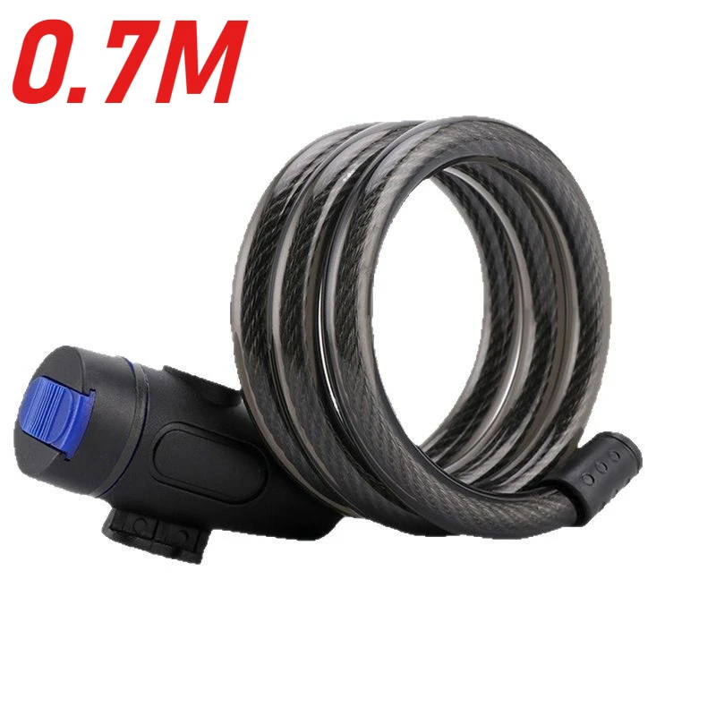 מנעול שרשרת אופנוע כבד בעל מנגנון אנטי גניבה מתכתי בעל אבטחה מרבית והחזקת אופניים עם 2 מפתחות