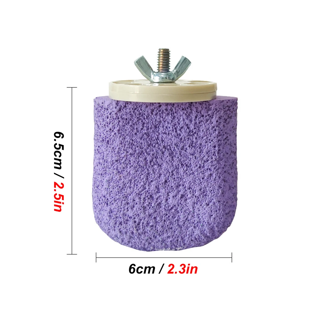 Bird Stand Toy For Parrot Squirrel Hamster Calcium Milk Molar Platform Board Parrot Jumping Platform Grinding Stone Chew Toy parrot toy bird toy bird perch stand