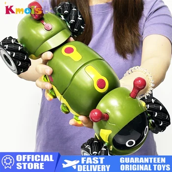 2.4G Remote Controll Cars Caterpillars Toy Multifunctional RC Car Stunt with Sound Effects and Lighting Toys for Boys Kids Gifts 1