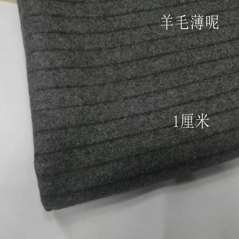 New striped thin cloth clothing fabric autumn and winter suit boots pants small coat vest