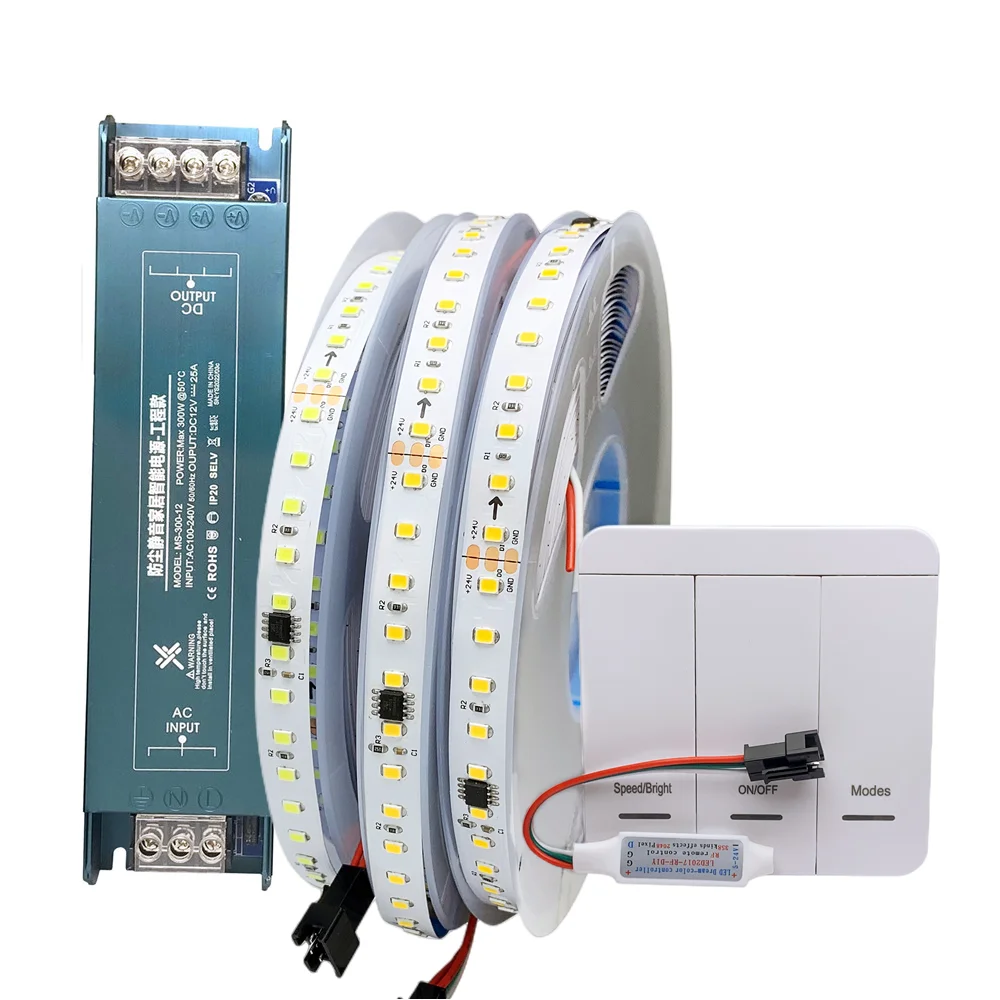 DC24V WS2811 Horse Race LED Strip 2835 120Led/m Running Water Flowing ...