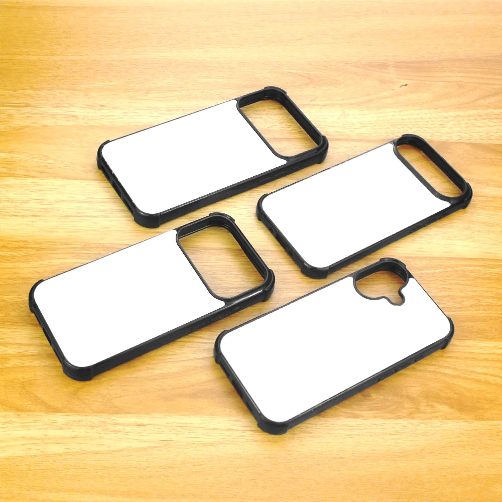 10-Pack Customizable TPU Sublimation Phone Cases with Four-Corner Anti-Drop Protection
