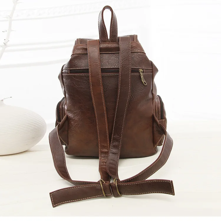 Female Backpack Mochila Feminina Leather Women Mochila Mujer Girls School Backpack Feature Multifunction 2022 Travel Mochila 4