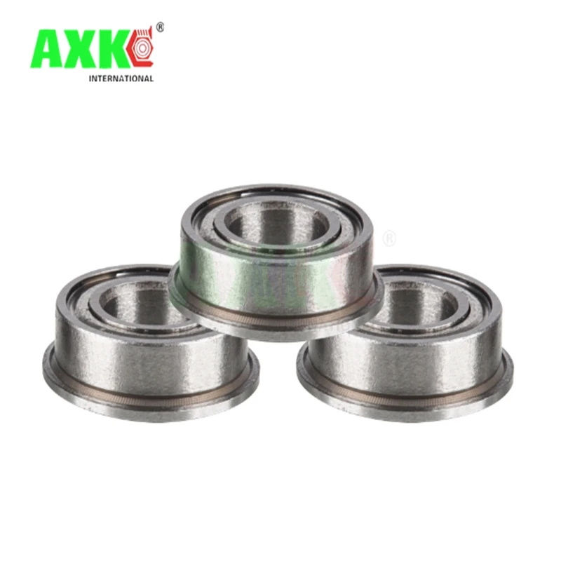 Ball Bearings F695ZZ Flanged Bearing 5*13*4mm 10pcs/1 lot F693ZZ F694ZZ F695ZZ F696ZZ F697ZZ F698ZZ F699ZZ