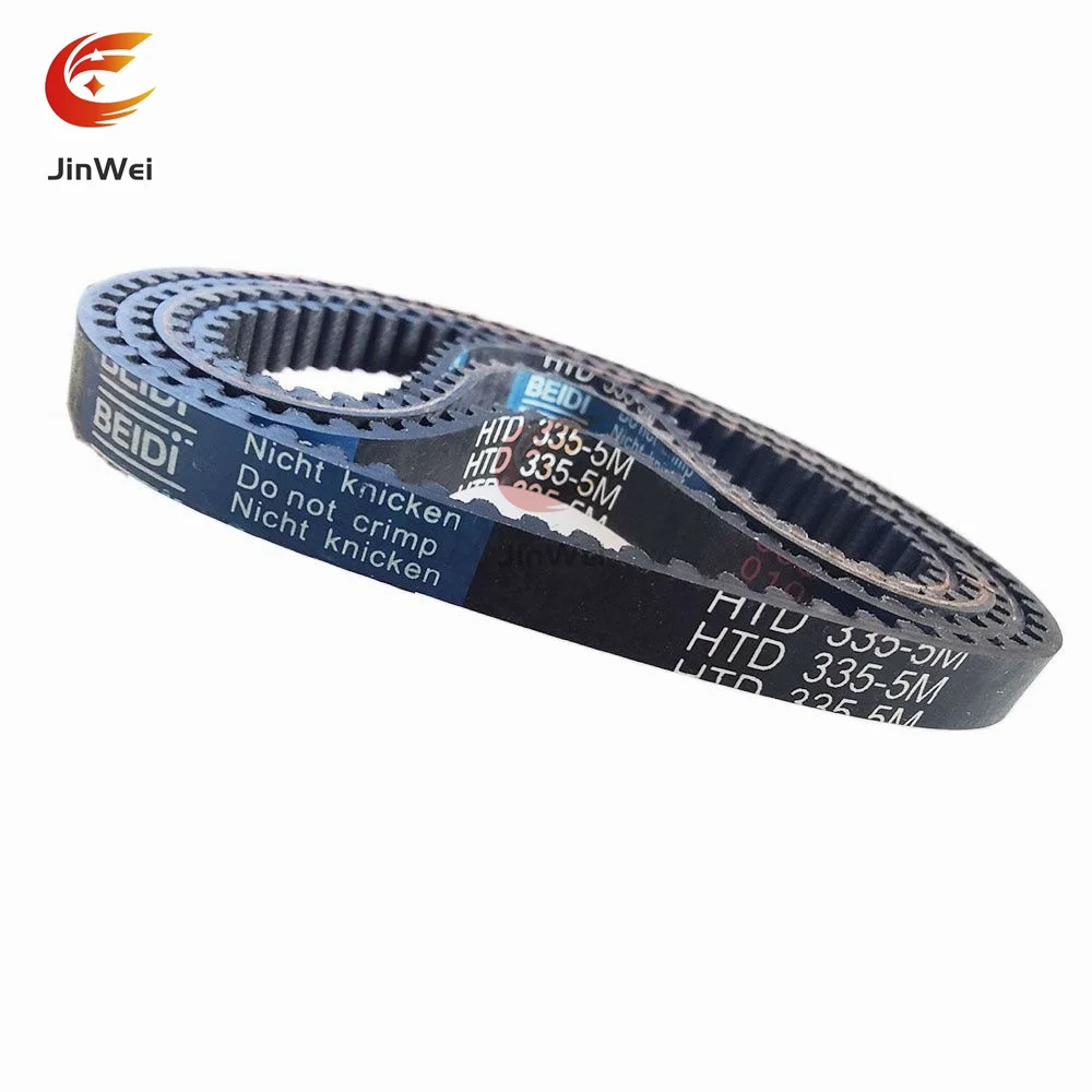 Rubber Belt Transmission Drive Belt Synchronous Belt HTD 5M Rubber Timing Belt Perimeter 425/430/435/440/445/450/455/460/465/470/475/480/500mm Width 10/15/20/25/30/40mm