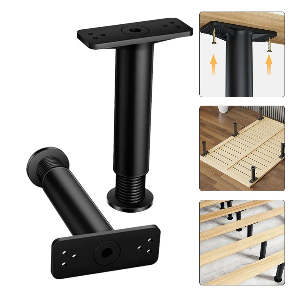 Adjustable Telescopic Furniture Heightening Bracket and Support Legs