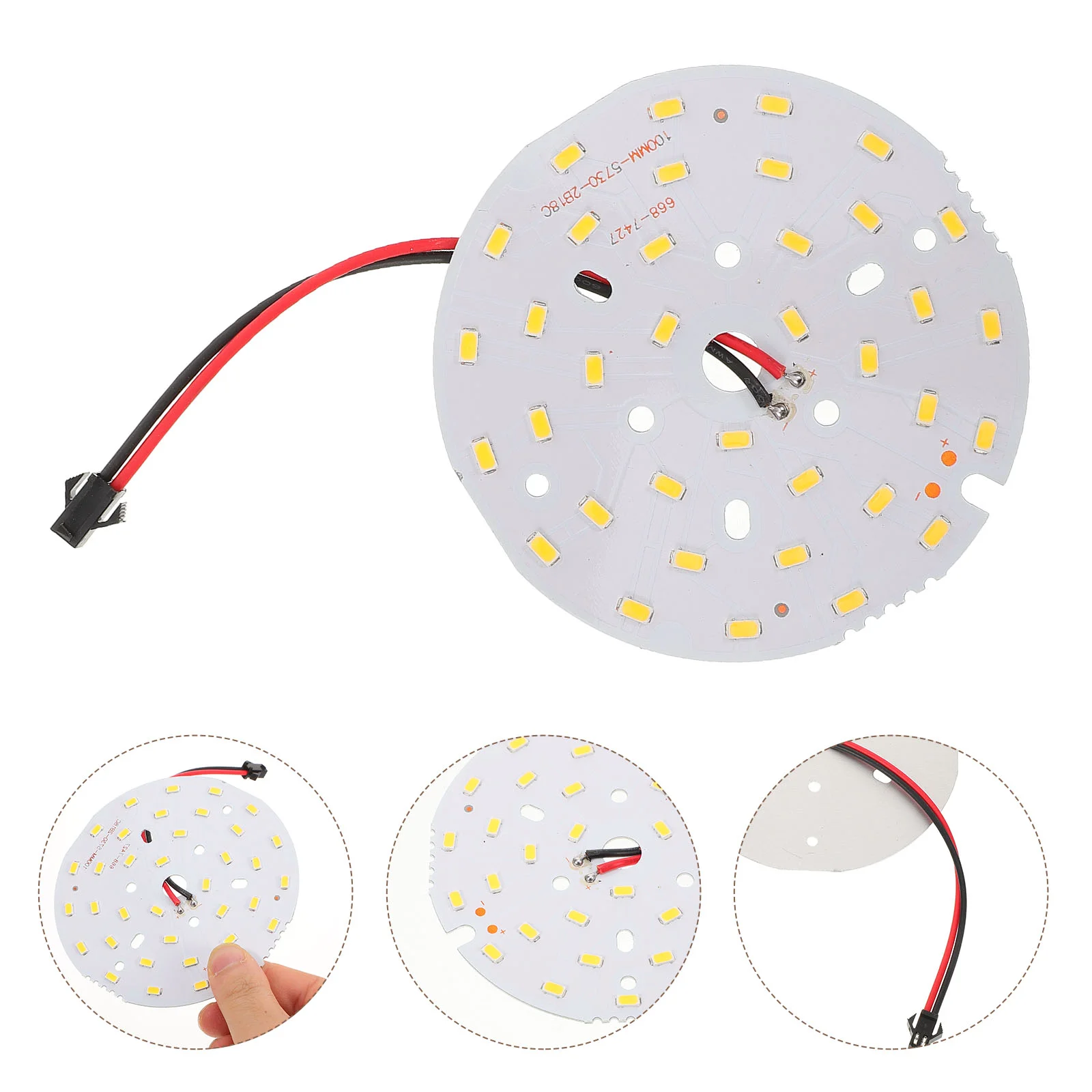 

Light Source Panel Patch Retrofit Kit Warm White Ceiling Fan LED for Flush Aluminum Alloy Engine Pendant
