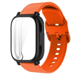 All - In - One TPU Soft Shell and Breathable Silicone Sport Band for Watch 5 Lite (OB)