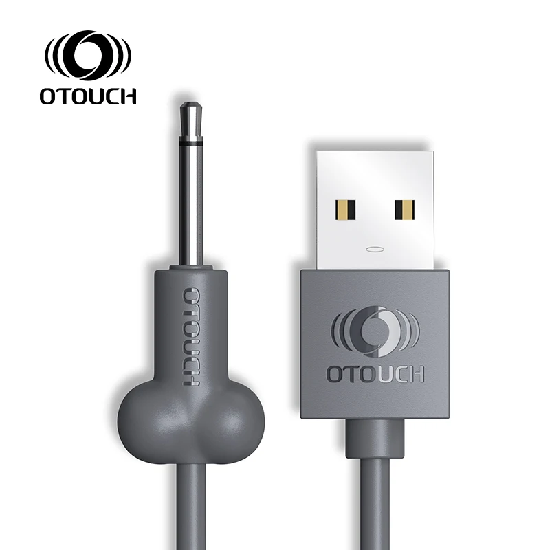 OTOUCH Male Masturbator Original Fast Charging USB Cable Charger Single audio 2.5 charging pin exposed 17MM cord length 860MM