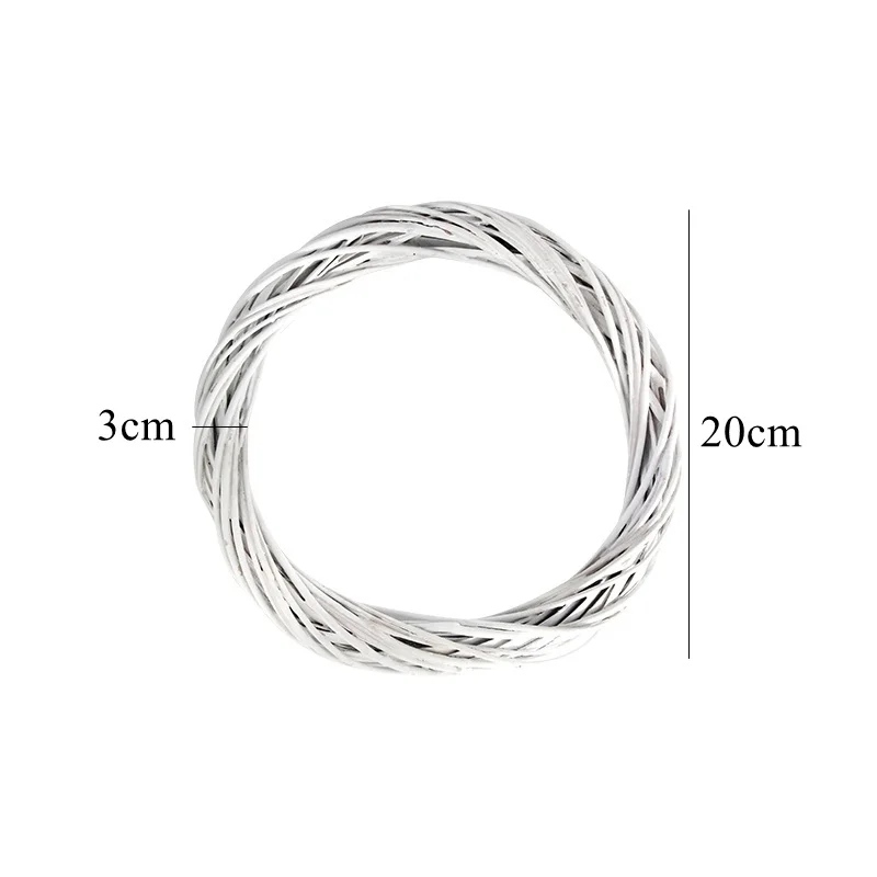 Christmas Pink Series Wreath Plastic Pine Branches Xmas Ball For Christmas DIY Wreath/Door Hanging Decorations Navidad DIY Tree_voghion.com