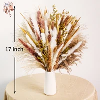Natural Dried Pampas Grass Decor Bouquet Wedding Flowers