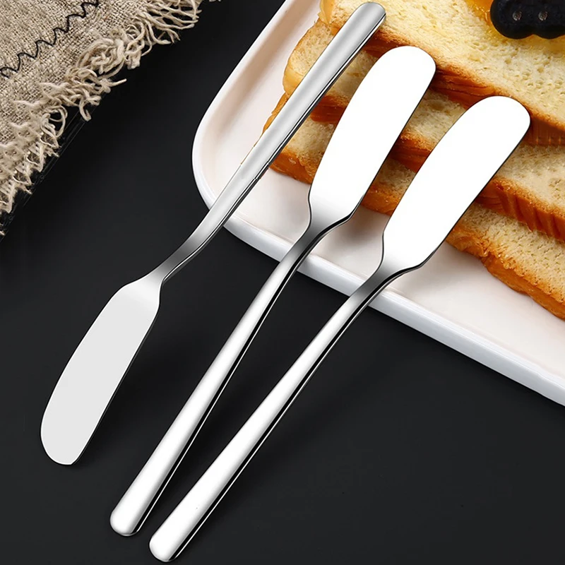 Butter Knife 2/4/6pcs Stainless Steel Butter Knife household cheese chocolate cheese butter jam knife