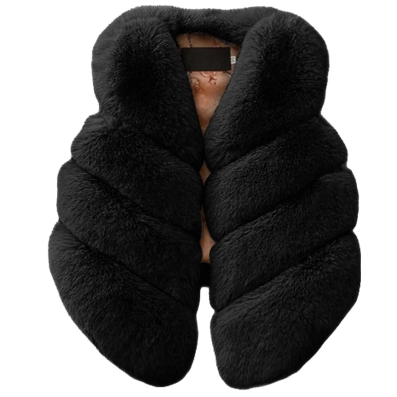 Baby Girls Faux Fur Vest Outfits Christmas Winter Kids Vest