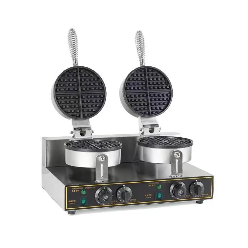 Macchina Per Fare Le Cialde Dual Baker Macchina Per Waffle Elettrica A Doppia Testa