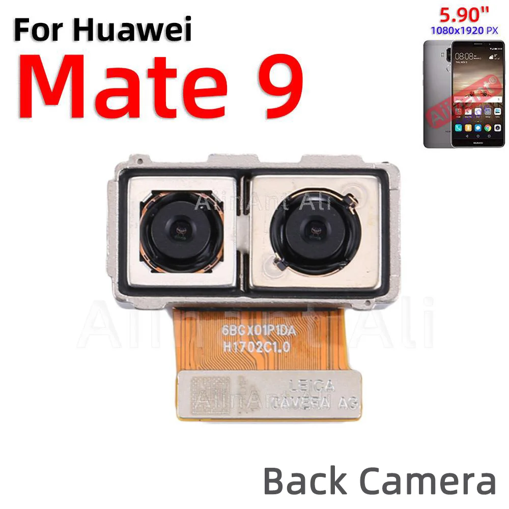 AiinAnt Rear Main Back Camera Module Front Camera Flex Cable For Huawei Mate 9 10 Lite Pro Phone Repair Parts