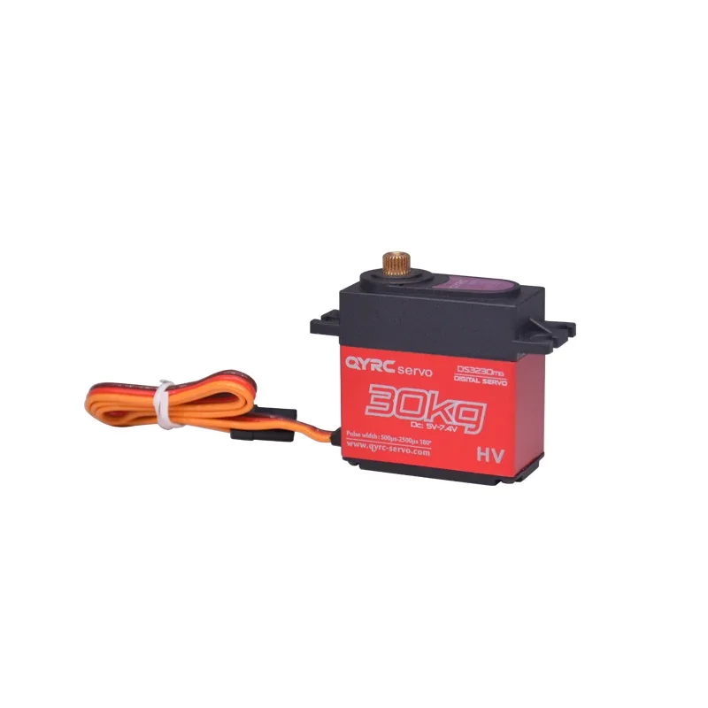 4X Waterproof Servo 20Kg 25Kg 30Kg 35Kg 40Kg High Speed Metal Gear Digital Baja Servo For 1/8 1/10 Scale RC Car Free Gifts 4