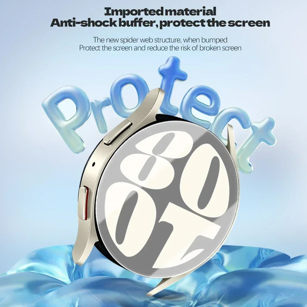 Screen Protector 1-5Pcs For Galaxy Watch 7 40mm 44mm 4 5 6 5Pro 4 Classic 40/42/46/47mm Soft Film