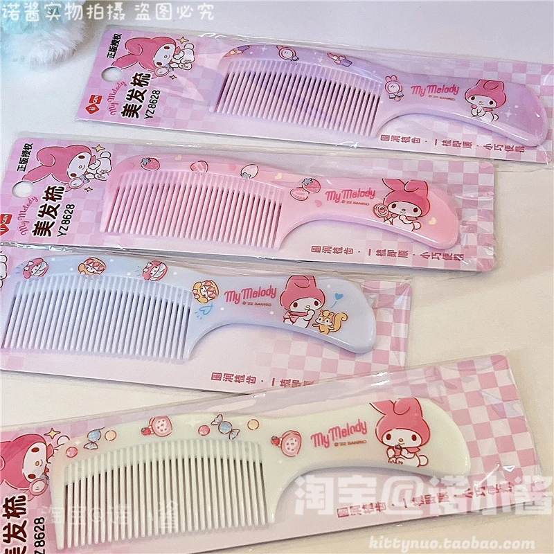 

1Pcs Sanrio Comb My Melody Mini Cute Girl Cute Pet Fine Tooth Wide Tooth Comb Kawaii Barber Styling Tools