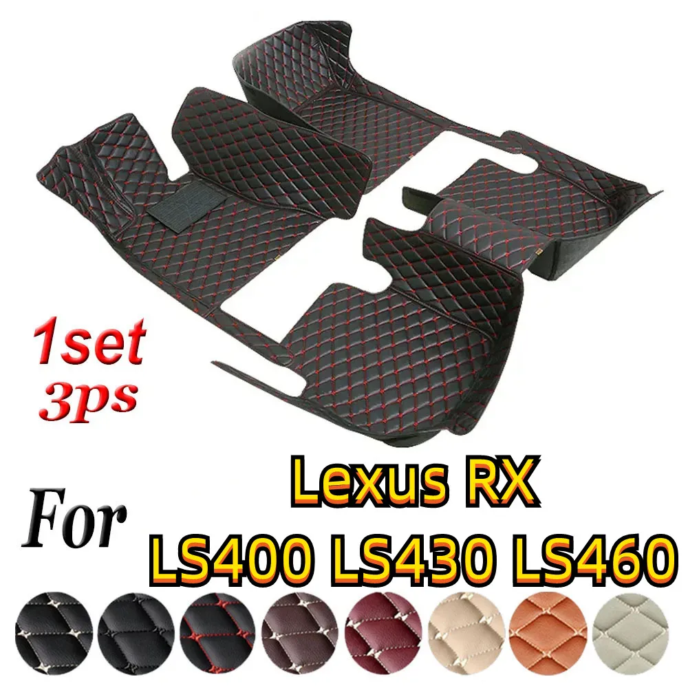 

Custom Car Floor Mat For LS400 LS430 LS460 Floor Mats Car Accessories Luxury Carpet Liner Waterproof Anti-Slip