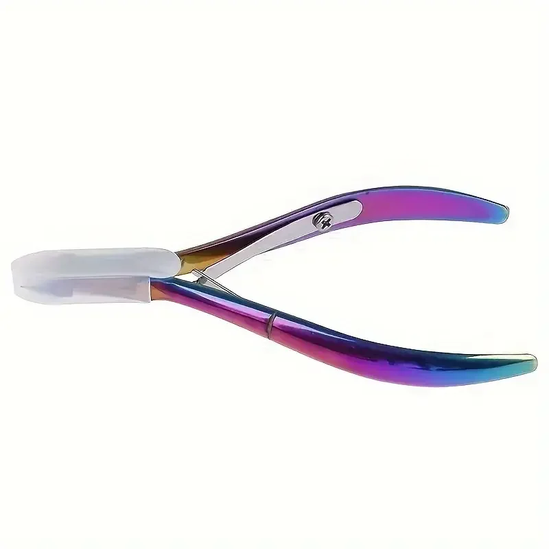 Nail Clippers 1pc Nail Cuticle Clippers Stainless Steel Tweezers Pusher Dead Skin Removal Scissors Clippers Manicure Tools