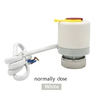 230 v/24 v ปกติปิดไฟฟ้าตัวกระตุ้นความร้อนสําหรับ manifold underfloor เครื่องทําความร้อนวาล์ว calefaccion suelo radiante actuador 5