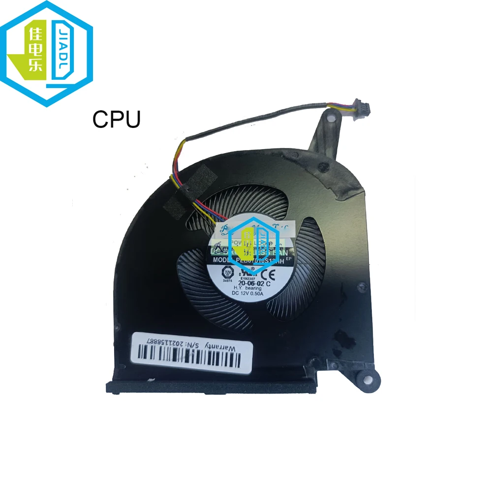 Ventilador de Refrigeração do Processador Central Gpu do Portátil de 12v para Gigabyte Aero 15 Oled SA 17 xa xb P75 P77 Hdr xa Rp75xa Rp77xa 27r1801071-a70s Plb07010s12hh - Imagem 6