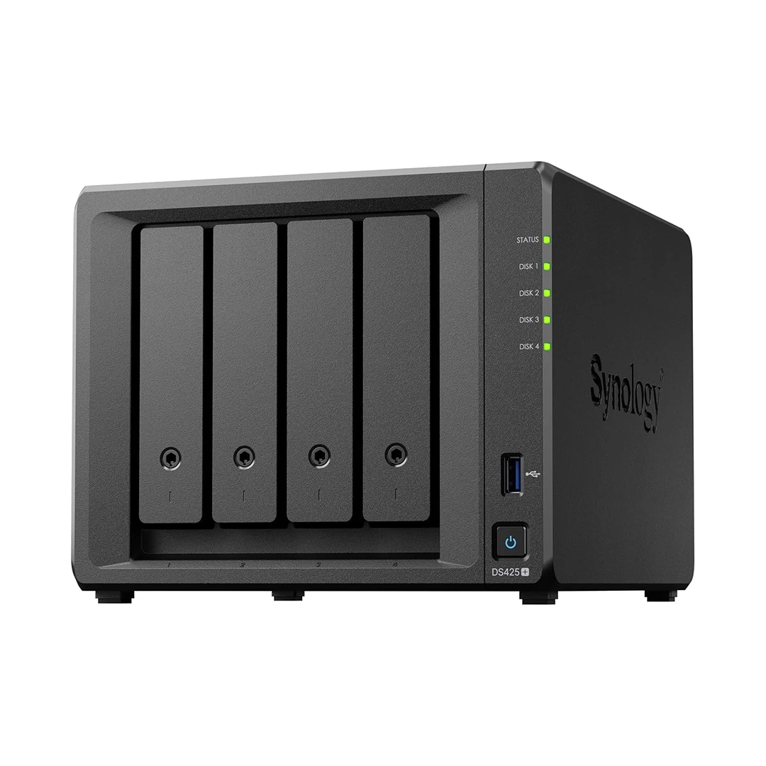 Synology DiskStation DS423+ 4베이 NAS 인클로저 2GB DDR4 네트워크 클라우드 스토리지 서버