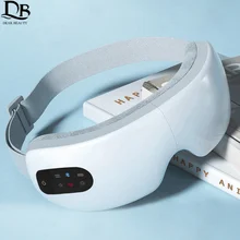 

Smart USB Rechargeable Electric Eye Massager Air Pressure Hot Compress Massage Glasses Foldable Bluetooth Music Eyes Massage Car