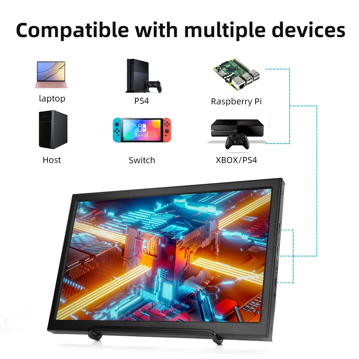 10.1 ġ 2K IPS ޴ , ġ ũ, ӿ , HDMI ȣȯ, ġ,   Ʈ, PS4, PS5, XBOX