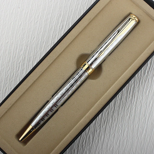 PARKER Jotter Gift Set : Stainless steel Ballpoint pen, Gold trims