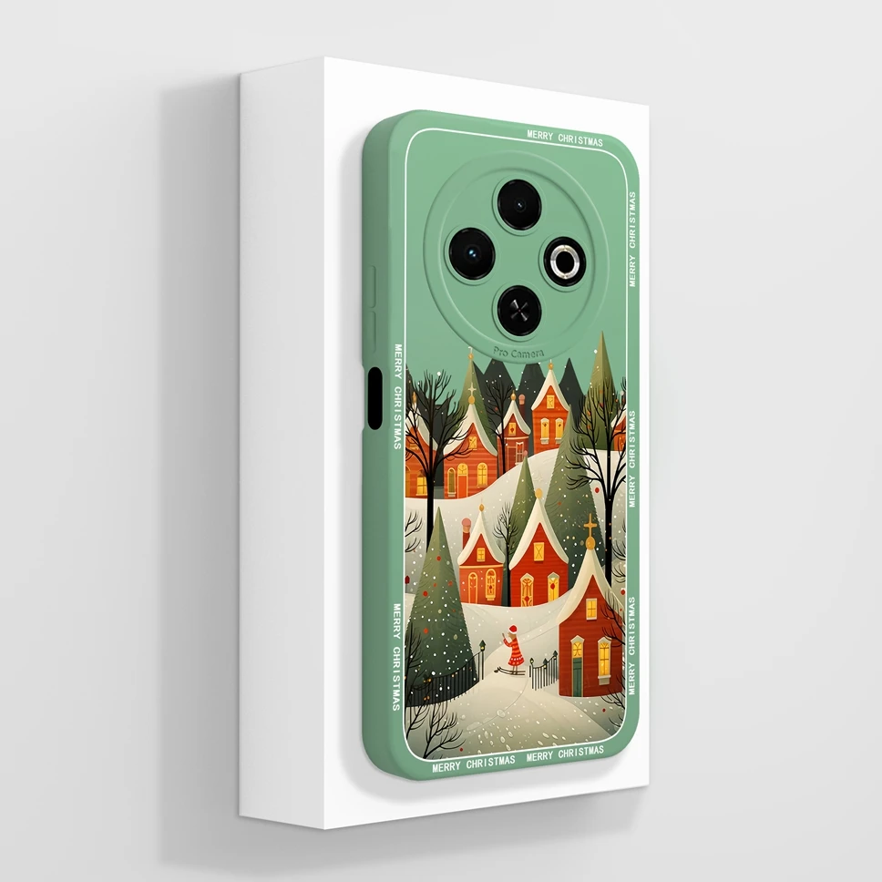 Creative Silicone Painted Anti-Drop Protective Phone Case