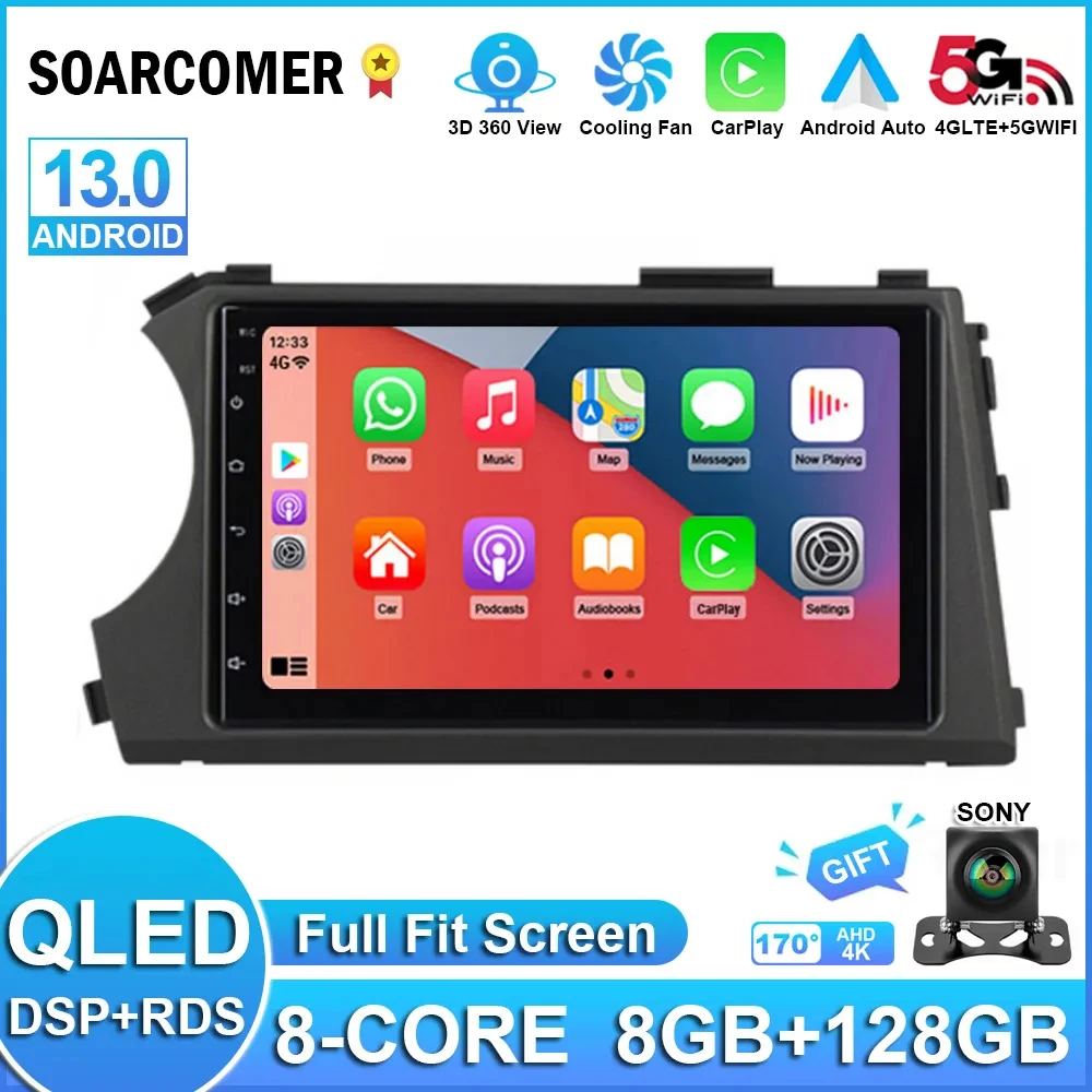 

Android 12 HD 7inch Touch Screen Car Radio Multimedia For SSangyong Actyon Kyron Video Player Navigation GPS Carplay Head Unit
