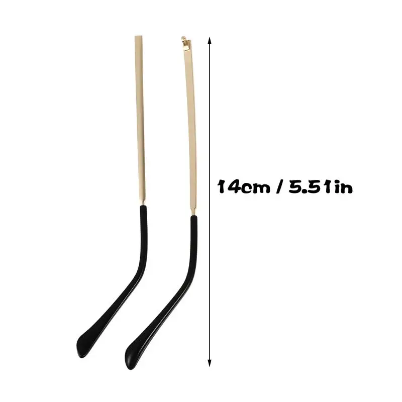 1 Pair Metal Glasses Temple Sunglasses Arm Eyewear Frame Temple Replacement 3