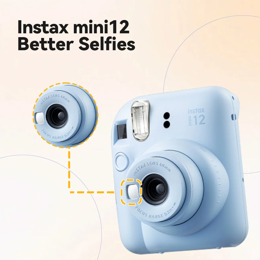 Original Fujifilm Instax Mini 12 Instant Camera Film Photo Snapshot Printing Shooting Mini12 Fuji instant camera film