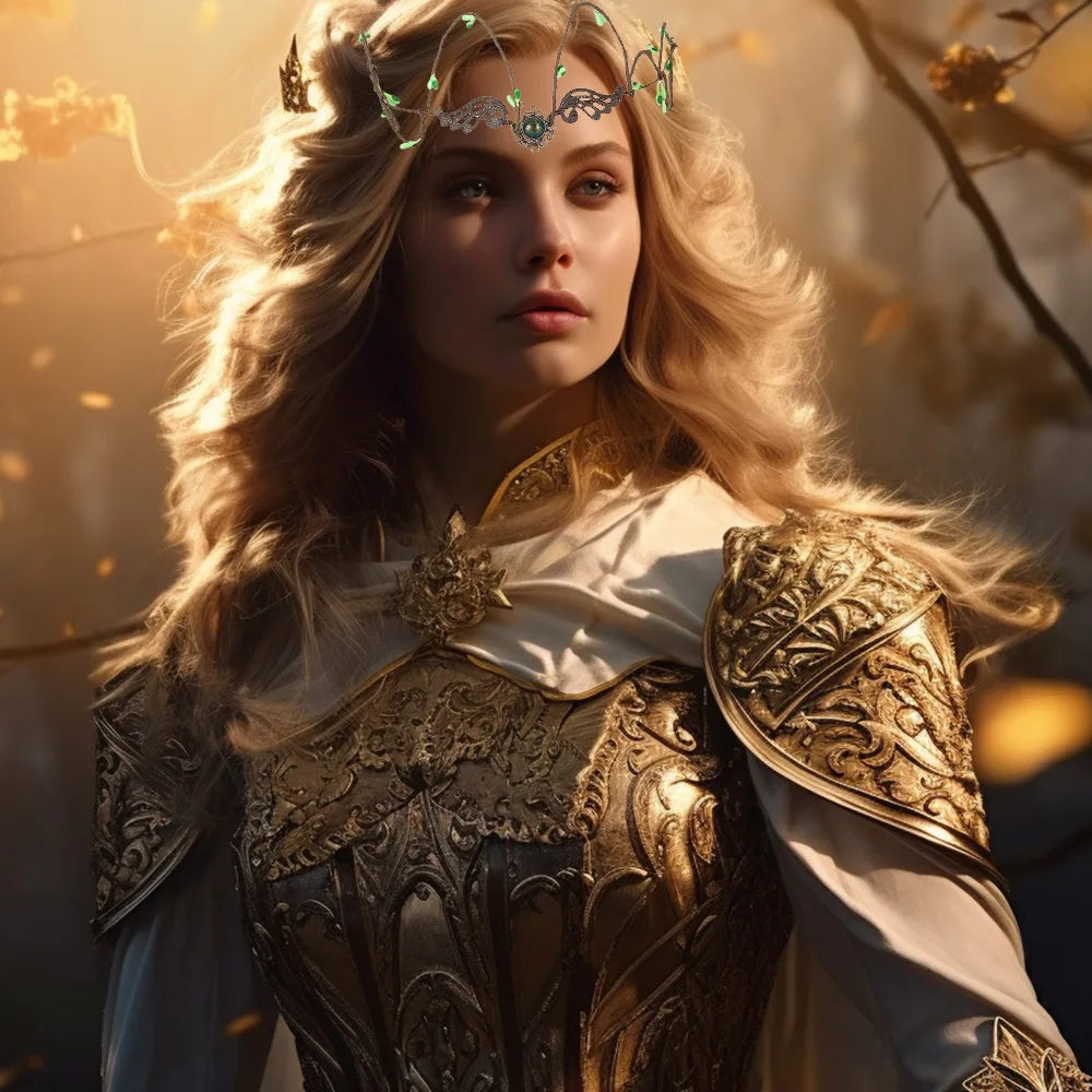 Woodland Elven Crown Headpiece Wedding Accessory